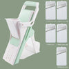 ADJUSTABLE 5-IN-1 VERTICAL VEGETABLE CUTTER & SHREDDER.