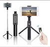 Selfie Stick With LED Light Mini Tripod Stand.