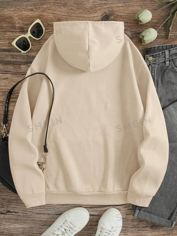 Cozy White Fleece Hoodie for All-DAY Comfort